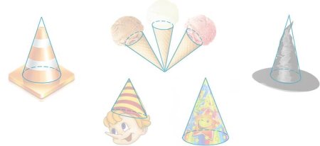 Геометрические фигуры с тенью