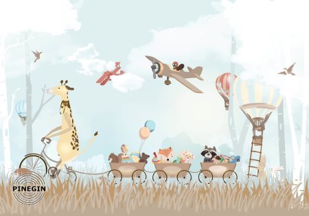 Фотообои детские с животными