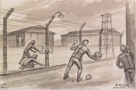 Давид Олер живопись концлагерь