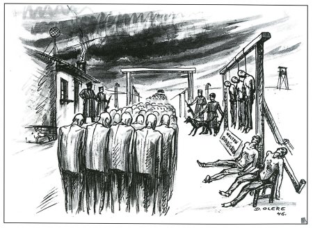 Давид Олер художник из Освенцима