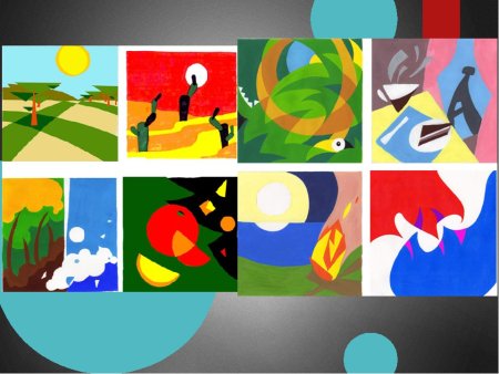 Изо свободные формы линии и тоновые пятна