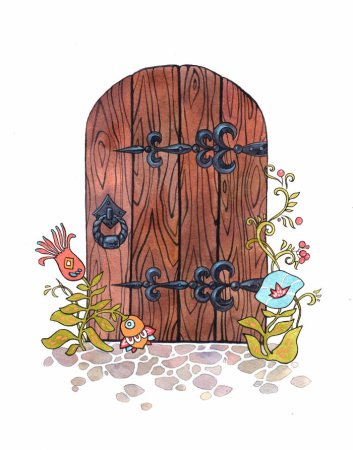 Сказочная дверь