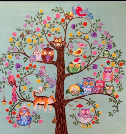 Декоративное сказочное дерево