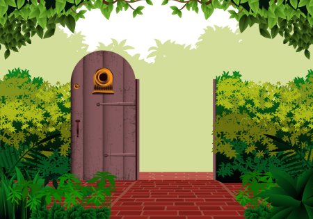 Дверь вектор