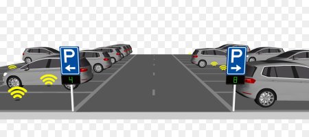 Парковка иллюстрация