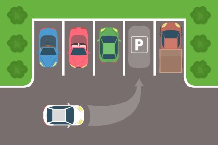 Парковка рисунок