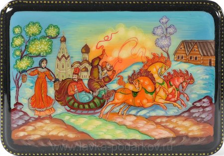 Холуйская шкатулка Микула Селянинович