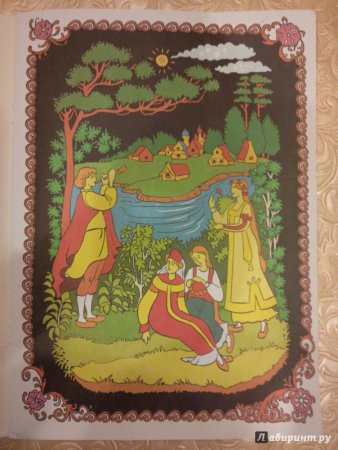 Палехские рисунки