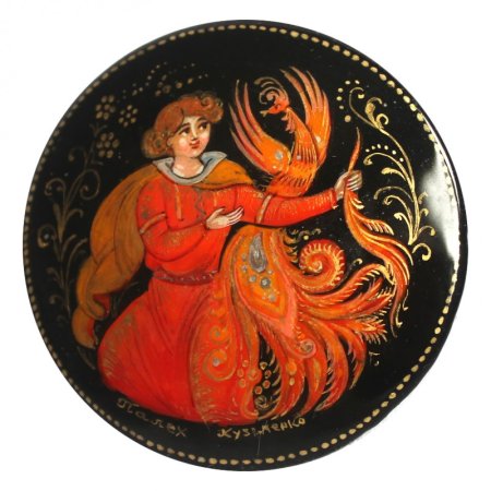 Палехская миниатюра Жар птица