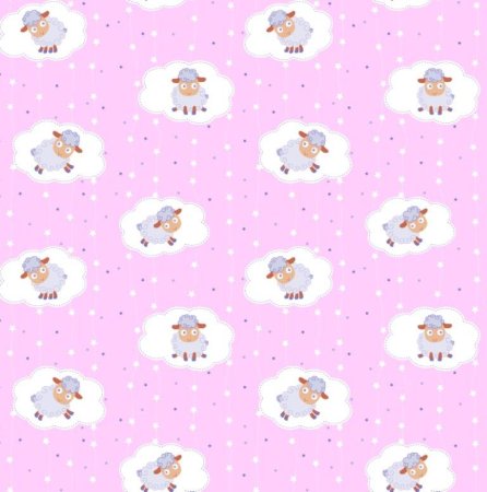 Ситец 95 см набивной б/з арт 44 "Тейково" рис 18509 вид 1