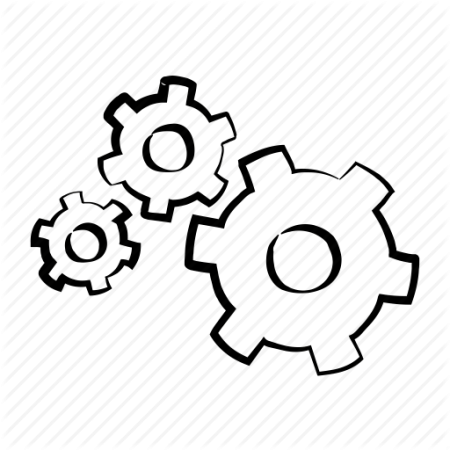 Шестеренка схематичное изображение
