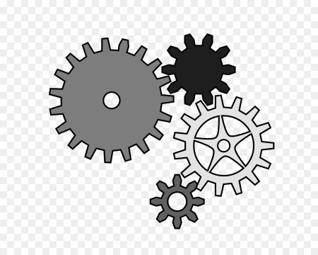 Стилизованная шестерня