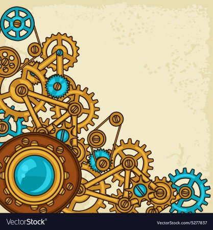 Красивые шестеренки с узорами