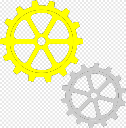 Шестеренки цветные