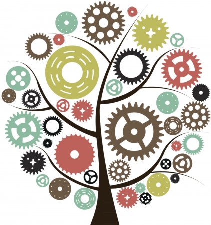 Узор из шестеренок