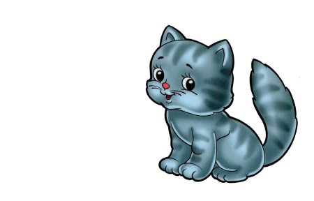 Котенок рисунок