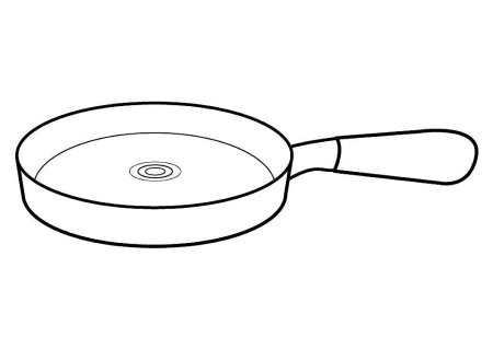 Сковорода нарисованная