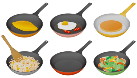 Сковородка мультяшная