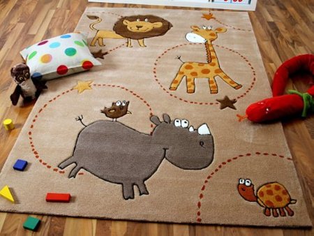 Ковер детский с животными
