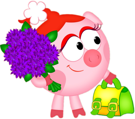 Свинка Нюша из смешариков