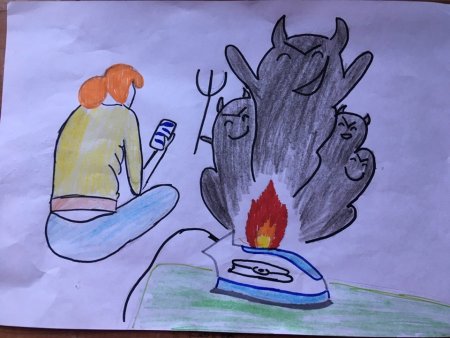 Рисунок пожарная безопасность