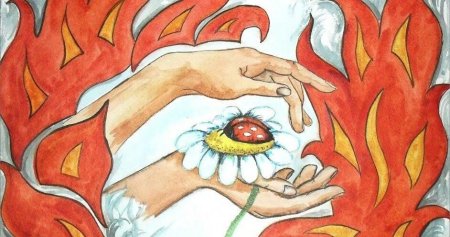 Рисунок на тему спички детям не игрушка