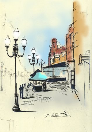 Уличные зарисовки