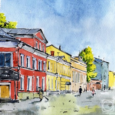 Арбат рисунок
