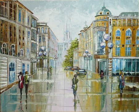 Картины улицы Арбата