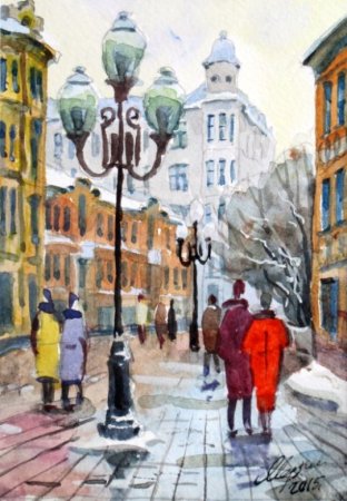 Художник Михаил Мерзликин