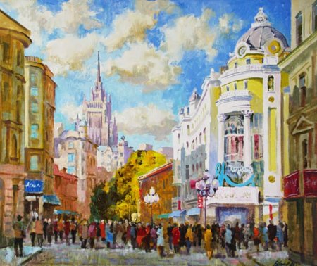 Картины художника Изумрудова Валерия