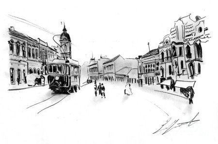 Зарисовки старой Москвы