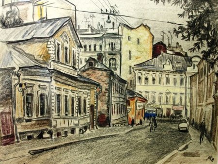 Евгений Куманьков художник Старая Москва