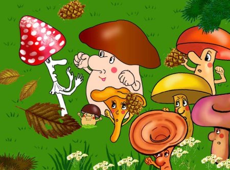 Грибная Полянка для детей