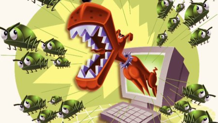 Компьютерный вирус рисунок