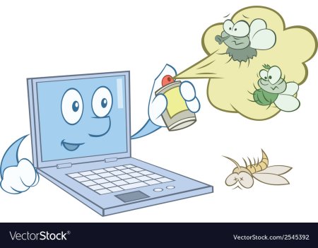 Компьютер против вируса