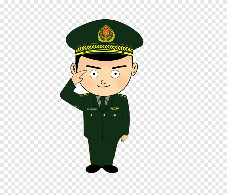 Мультяшные офицеры