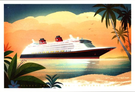 Нарисовать круизный лайнер