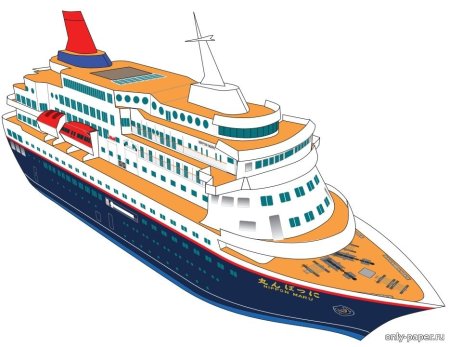 Пассажирские корабли для рисования