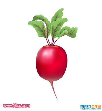 Редиска для детского сада для маски