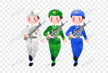 Марширующий солдат рисунок