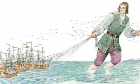 Свифт Дж. "Гулливер в стране лилипутов"