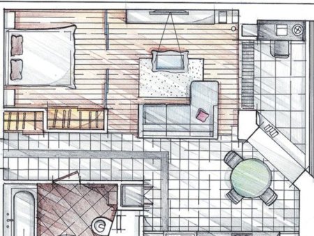 Эскиз плана квартиры