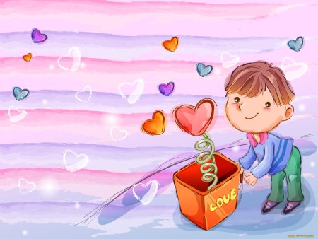 Рисунок подарок от дошкольника