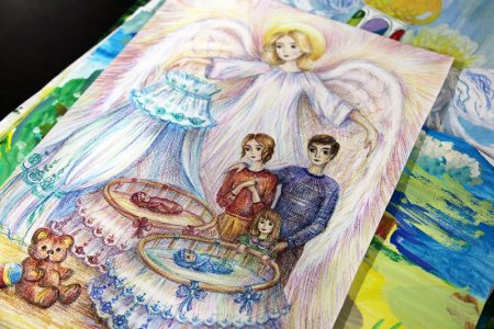 Дарчук Ольга картины ангел