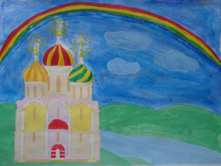 Рисунки храм Покрова Пресвятой Богородице