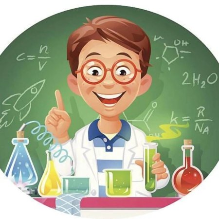 Химик нарисованный