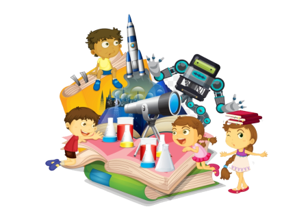 Наука и техника для детей фон