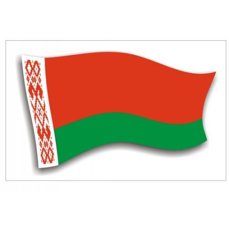 Белорусский флаг рисунок