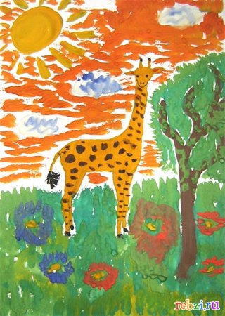 Рисование на тему животные